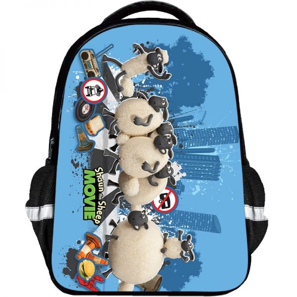 Shaun the Sheep Backpack Kids Youth Student High Capacity Waterproof School Bag Birthday Gifts - Image 28