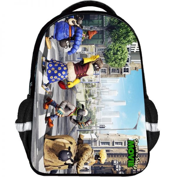 Shaun the Sheep Backpack Kids Youth Student High Capacity Waterproof School Bag Birthday Gifts - Image 29