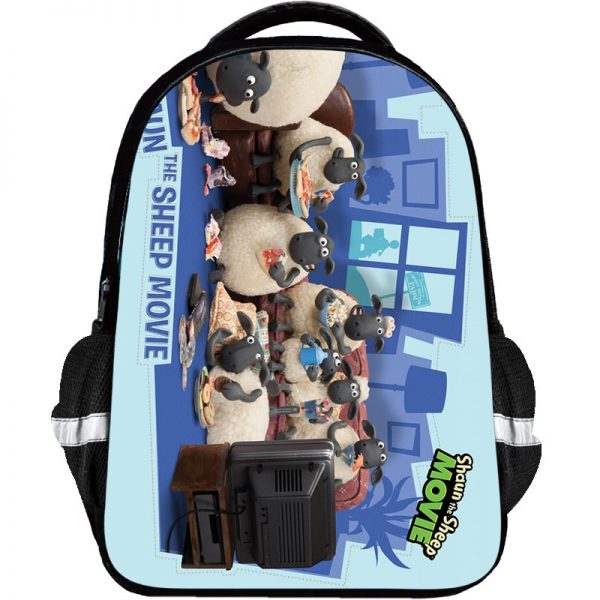 Shaun the Sheep Backpack Kids Youth Student High Capacity Waterproof School Bag Birthday Gifts - Image 31