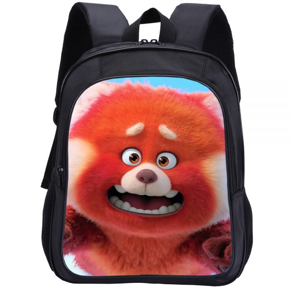 13 Inch Turning Red Children's School Bag Kindergarten Backpack Student Backpack - Image 13