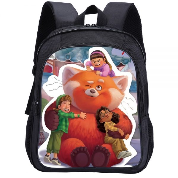 13 Inch Turning Red Children's School Bag Kindergarten Backpack Student Backpack - Image 18