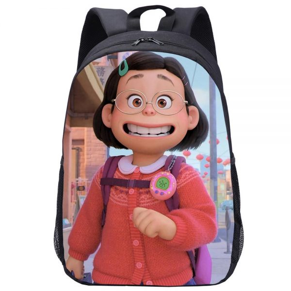 Turning Red Backpack Kids Youth Student High Capacity Waterproof School Bag Birthday Gifts - Image 16