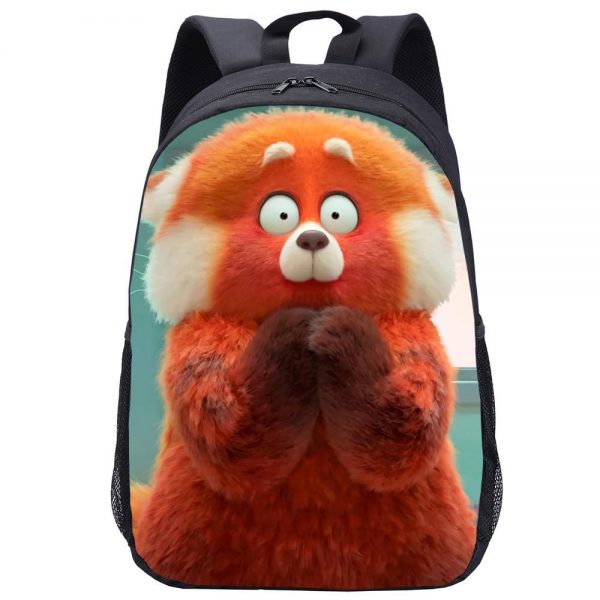 Turning Red Backpack Kids Youth Student High Capacity Waterproof School Bag Birthday Gifts - Image 6