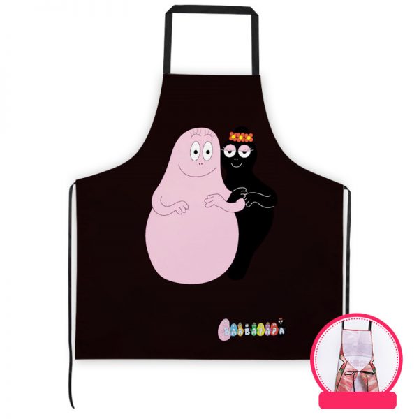 Professional Kitchen Apron-Les Barbapapa-Aprons Comfortable Perfect For Cooking Guide - Image 2