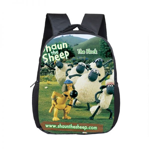 12 Inch Shaun the Sheep Children's Backpack Kids School Cute Daily Bag Kindergarten Bags Girls Boys Waterproof Ruckpack Gift - Image 5