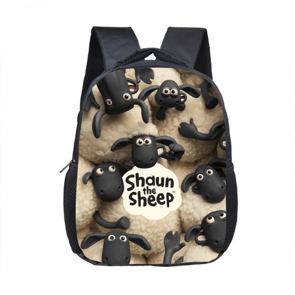 12 Inch Shaun the Sheep Children's Backpack Kids School Cute Daily Bag Kindergarten Bags Girls Boys Waterproof Ruckpack Gift - Image 18