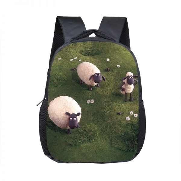 12 Inch Shaun the Sheep Children's Backpack Kids School Cute Daily Bag Kindergarten Bags Girls Boys Waterproof Ruckpack Gift - Image 19