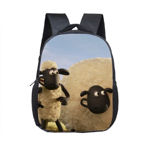 12 Inch Shaun the Sheep Children's Backpack Kids School Cute Daily Bag Kindergarten Bags Girls Boys Waterproof Ruckpack Gift - Image 26