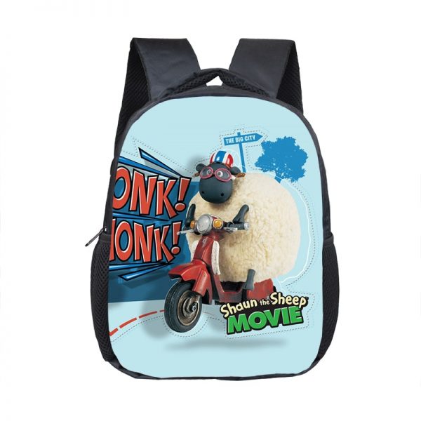 12 Inch Shaun the Sheep Children's Backpack Kids School Cute Daily Bag Kindergarten Bags Girls Boys Waterproof Ruckpack Gift - Image 10