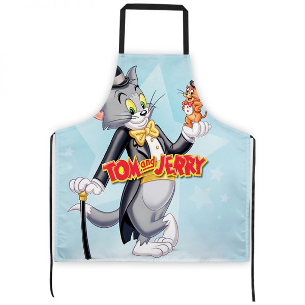 Professional Kitchen Apron-Tom and Jerry-Aprons Comfortable Perfect For Cooking Guide - Image 16