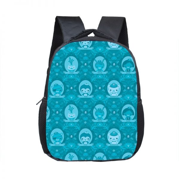 12 Inch Octonauts Children's Backpack Kids School Cute Daily Bag Kindergarten Bags Girls Boys Waterproof Ruckpack - Image 25