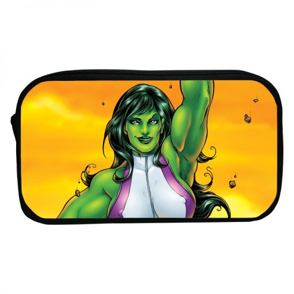 She-Hulk Bags Pencil-Box for Kids School Supplies Stationery Storge supports customization - Image 10