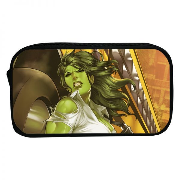 She-Hulk Bags Pencil-Box for Kids School Supplies Stationery Storge supports customization - Image 12