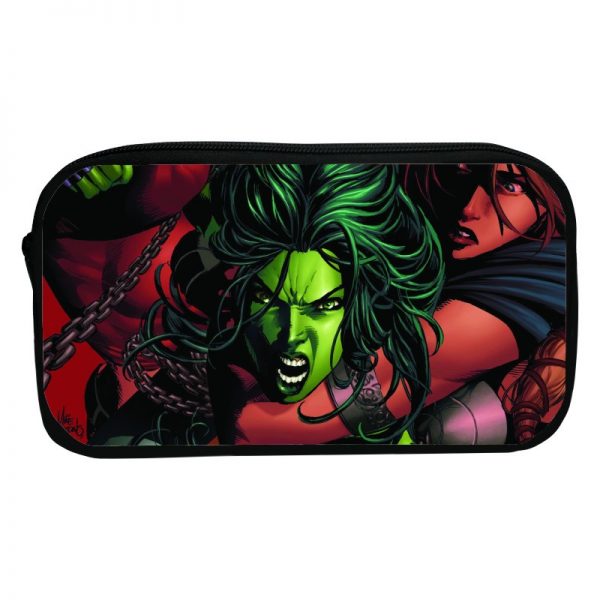 She-Hulk Bags Pencil-Box for Kids School Supplies Stationery Storge supports customization - Image 2