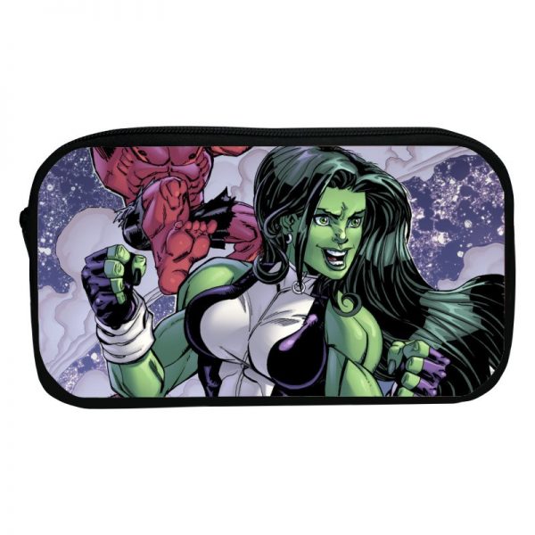 She-Hulk Bags Pencil-Box for Kids School Supplies Stationery Storge supports customization - Image 3