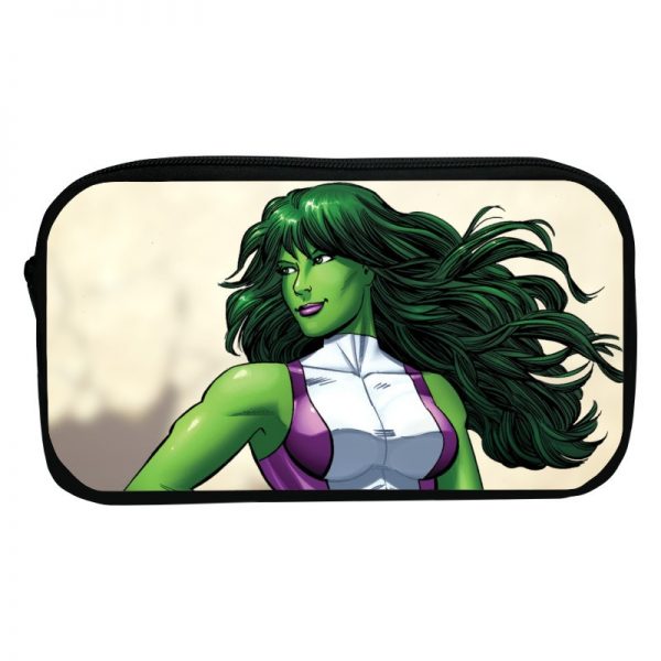 She-Hulk Bags Pencil-Box for Kids School Supplies Stationery Storge supports customization - Image 4