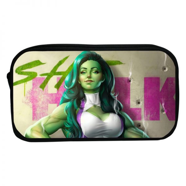 She-Hulk Bags Pencil-Box for Kids School Supplies Stationery Storge supports customization - Image 6