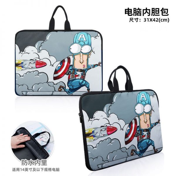 Super Hero Dirty and splash resistant laptop liner for laptop bag - Image 16