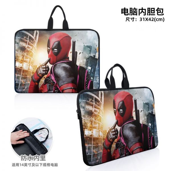 Super Hero Dirty and splash resistant laptop liner for laptop bag - Image 5