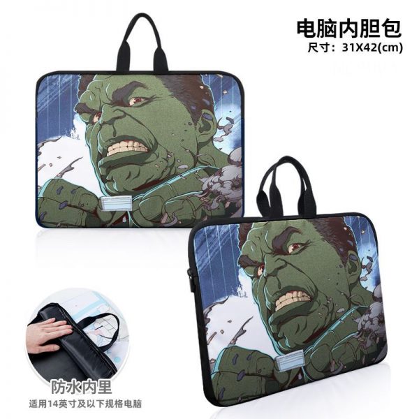 Super Hero Dirty and splash resistant laptop liner for laptop bag - Image 9