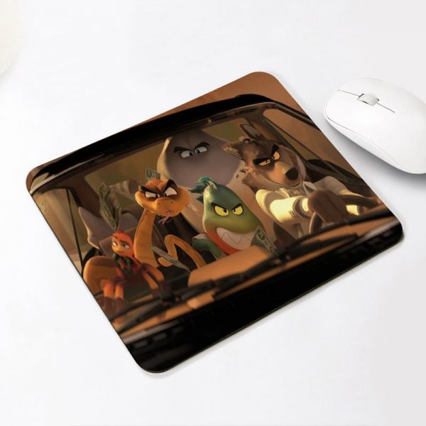 The Bad Guys Pattern Anti-Slip Laptop PC Gaming Mouse Pad - Image 3