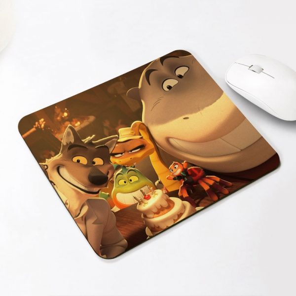 The Bad Guys Pattern Anti-Slip Laptop PC Gaming Mouse Pad - Image 11