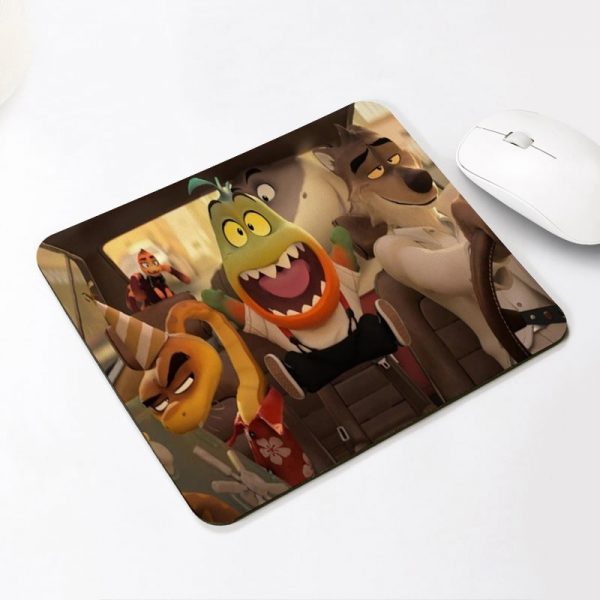 The Bad Guys Pattern Anti-Slip Laptop PC Gaming Mouse Pad - Image 13