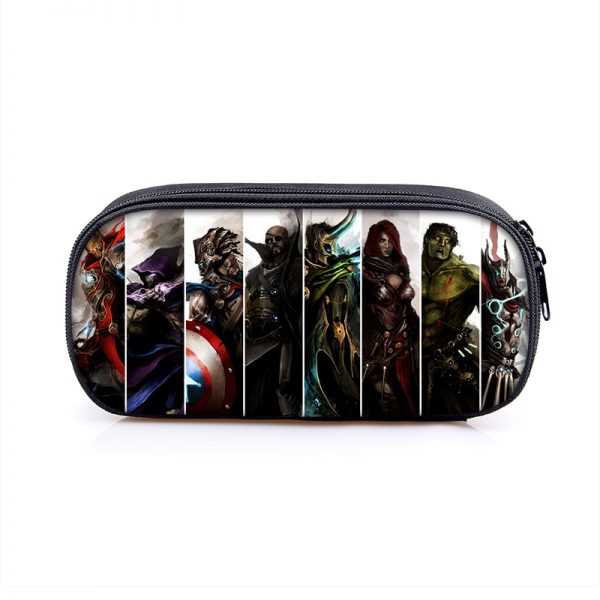 Black Widow Cosmetic Bags Boys Girls Children Large Pencil Case Purse Storage Bags Women Men Multifunction Makeup Bag - Image 5