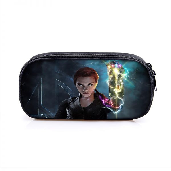 Black Widow Cosmetic Bags Boys Girls Children Large Pencil Case Purse Storage Bags Women Men Multifunction Makeup Bag - Image 6