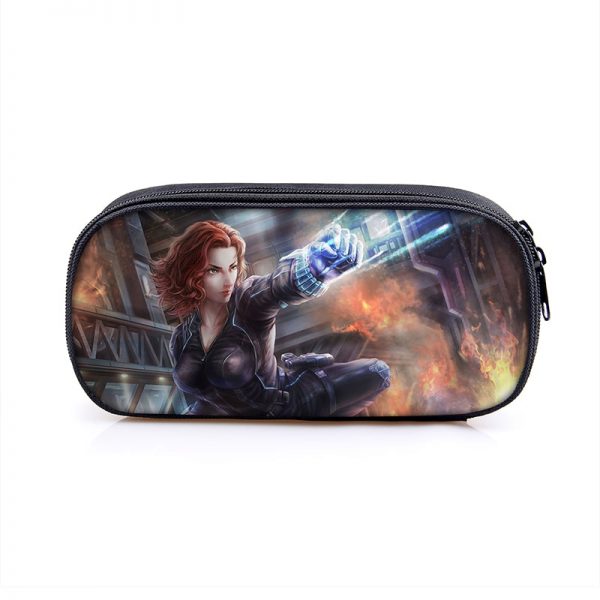 Black Widow Cosmetic Bags Boys Girls Children Large Pencil Case Purse Storage Bags Women Men Multifunction Makeup Bag - Image 7