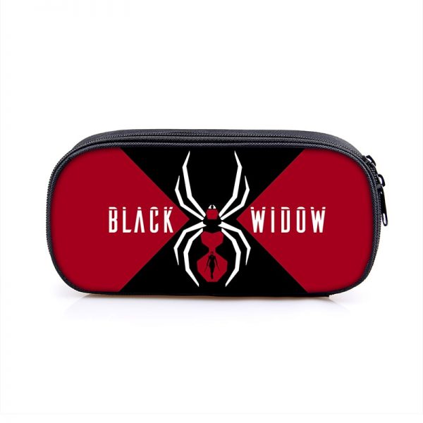 Black Widow Cosmetic Bags Boys Girls Children Large Pencil Case Purse Storage Bags Women Men Multifunction Makeup Bag - Image 13