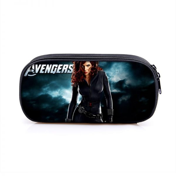 Black Widow Cosmetic Bags Boys Girls Children Large Pencil Case Purse Storage Bags Women Men Multifunction Makeup Bag - Image 2