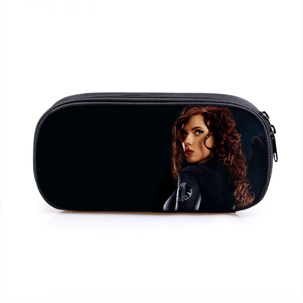 Black Widow Cosmetic Bags Boys Girls Children Large Pencil Case Purse Storage Bags Women Men Multifunction Makeup Bag - Image 3