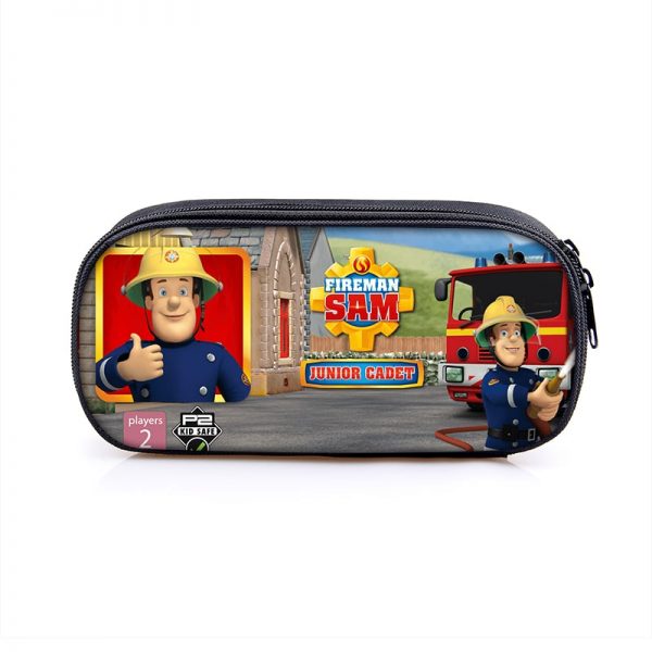 Fireman Sam Cosmetic Bags Boys Girls Children Large Pencil Case Purse Storage Bags Women Men Multifunction Makeup Bag - Image 20