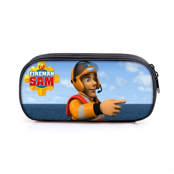 Fireman Sam Cosmetic Bags Boys Girls Children Large Pencil Case Purse Storage Bags Women Men Multifunction Makeup Bag - Image 22