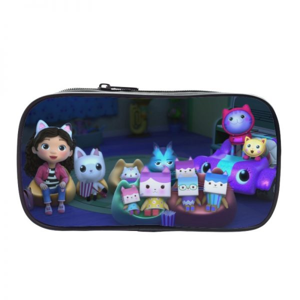 Gabby's Dollhouse Bags Pencil-Box for Kids School Supplies Stationery Storge supports customization - Image 15