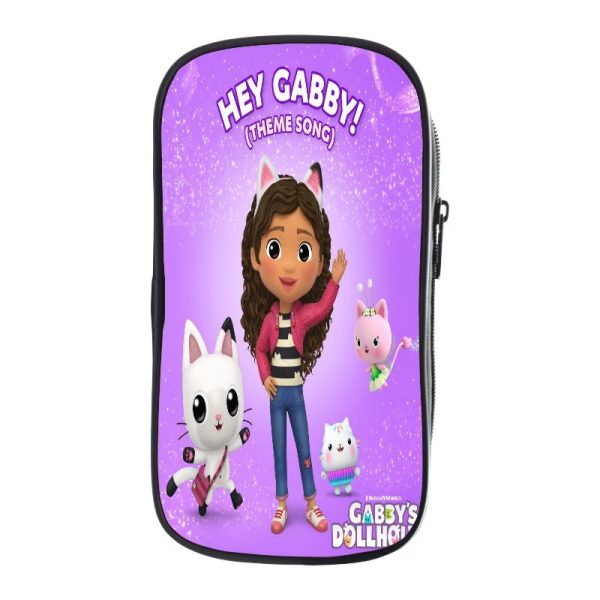 Gabby's Dollhouse Bags Pencil-Box for Kids School Supplies Stationery Storge supports customization - Image 21