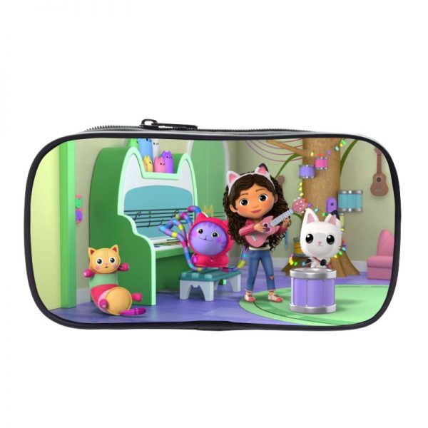 Gabby's Dollhouse Bags Pencil-Box for Kids School Supplies Stationery Storge supports customization - Image 3