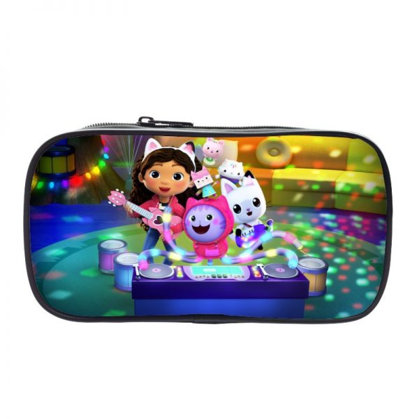 Gabby's Dollhouse Bags Pencil-Box for Kids School Supplies Stationery Storge supports customization - Image 4