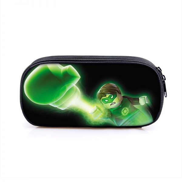 Green Lantern Cosmetic Bags Boys Girls Children Large Pencil Case Purse Storage Bags Women Men Multifunction Makeup Bag - Image 11