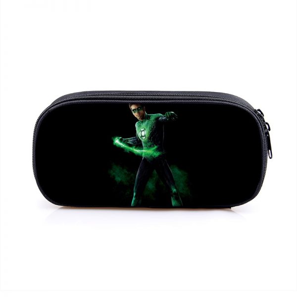 Green Lantern Cosmetic Bags Boys Girls Children Large Pencil Case Purse Storage Bags Women Men Multifunction Makeup Bag - Image 12