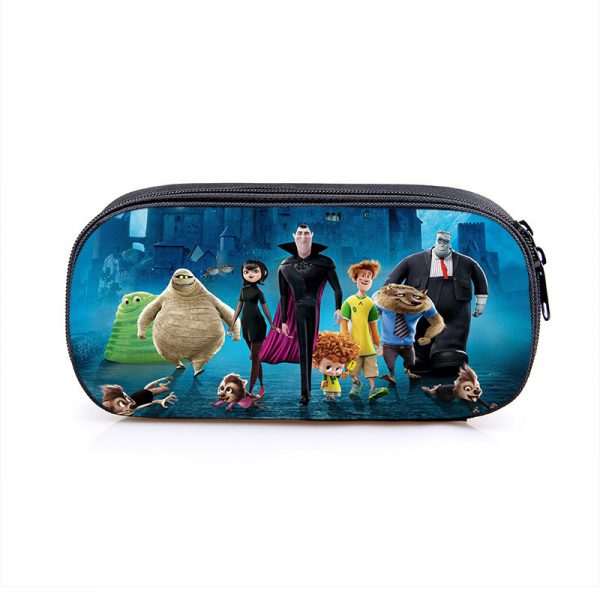 Hotel Transylvania Cosmetic Bags Boys Girls Children Large Pencil Case Purse Storage Bags Women Men Multifunction Makeup Bag - Image 37