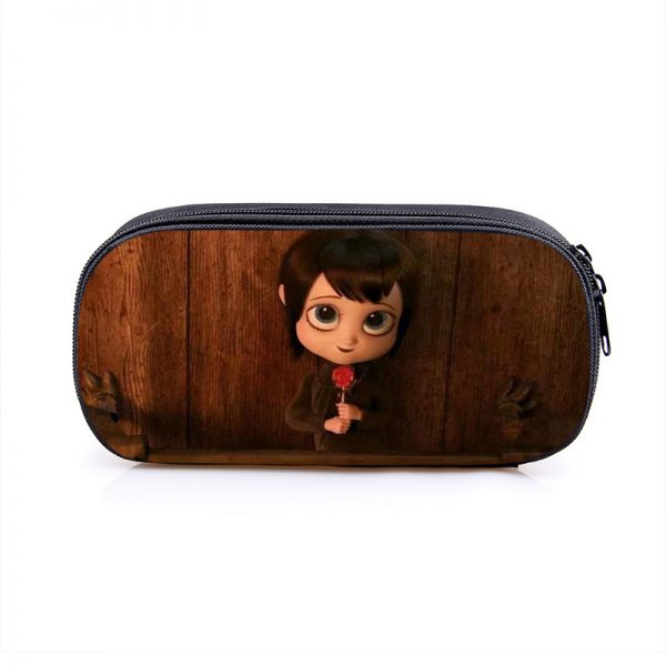 Hotel Transylvania Cosmetic Bags Boys Girls Children Large Pencil Case Purse Storage Bags Women Men Multifunction Makeup Bag - Image 5