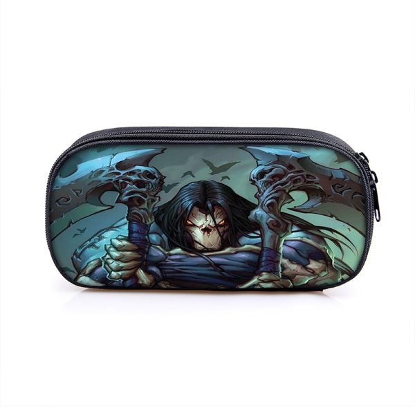 Darksiders Cosmetic Bags Boys Girls Children Large Pencil Case Purse Storage Bags Women Men Multifunction Makeup Bag - Image 17