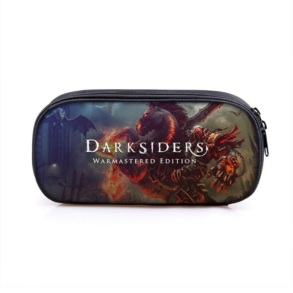 Darksiders Cosmetic Bags Boys Girls Children Large Pencil Case Purse Storage Bags Women Men Multifunction Makeup Bag - Image 18