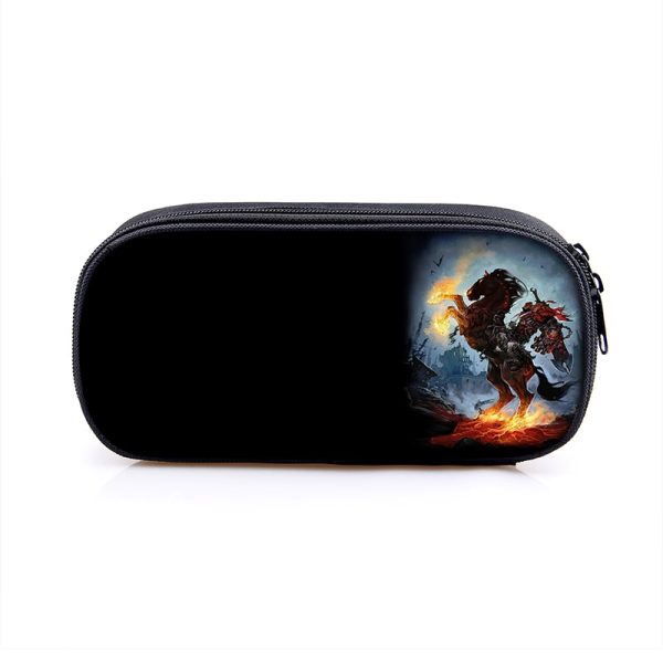 Darksiders Cosmetic Bags Boys Girls Children Large Pencil Case Purse Storage Bags Women Men Multifunction Makeup Bag - Image 23