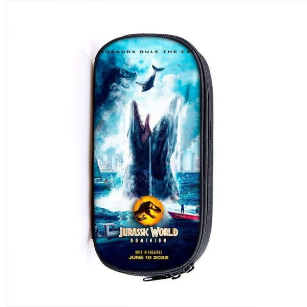 Jurassic World Dominion Cosmetic Bags Boys Girls Children Large Pencil Case Purse Storage Bags Women Men Multifunction Makeup Bag - Image 13