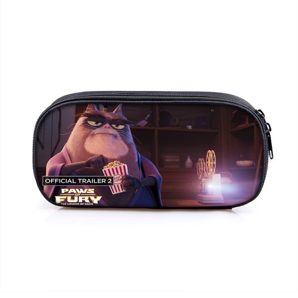 Paws Of Fury The Legend Of Hank Cosmetic Bags Boys Girls Children Large Pencil Case Purse Storage Bags Women Men Multifunction Makeup Bag - Image 13