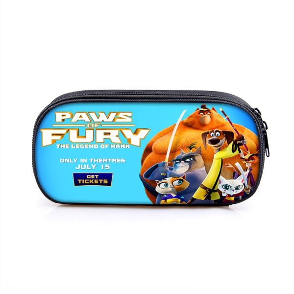 Paws Of Fury The Legend Of Hank Cosmetic Bags Boys Girls Children Large Pencil Case Purse Storage Bags Women Men Multifunction Makeup Bag - Image 11