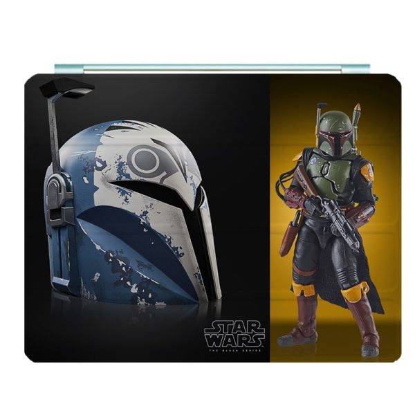 The Book Of Boba Fett Ipad Leather Case Advanced Pu Leather Protective Cover Automatic Wake Up and Sleep Magnetic Closure Multiple Angle Bracket - Image 4